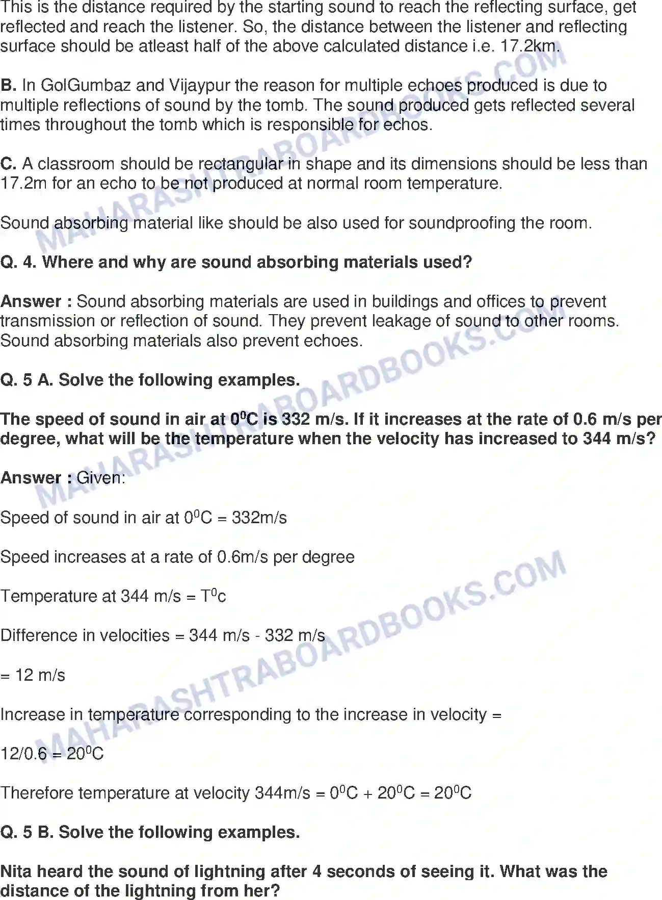 Maharashtra Board Solution Class-9 Science+&+Technology+-+English+Medium Study of Sound Image 3