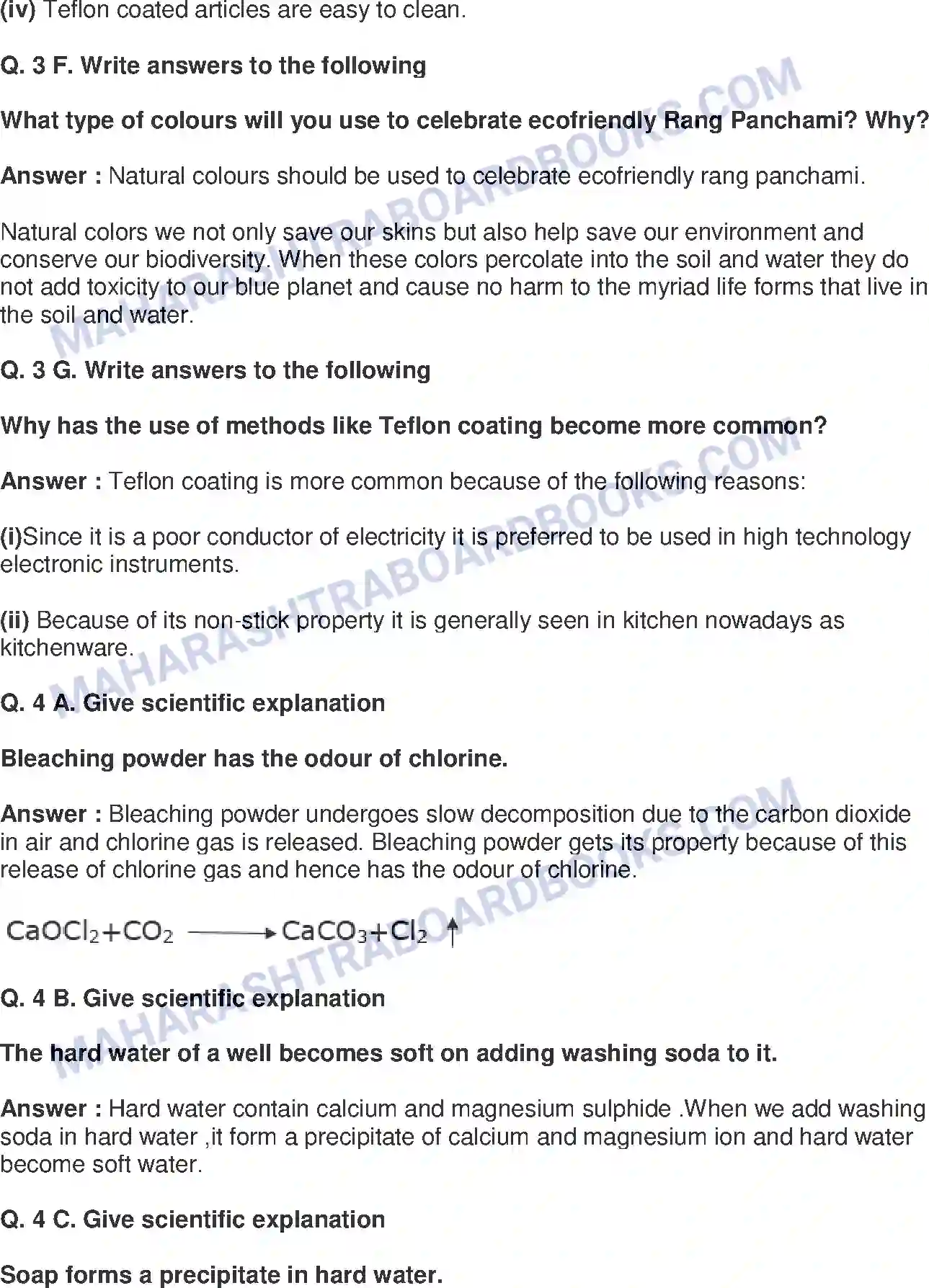 Maharashtra Board Solution class-9 Science+&+Technology+-+English+Medium Substances in Common Use Image 4