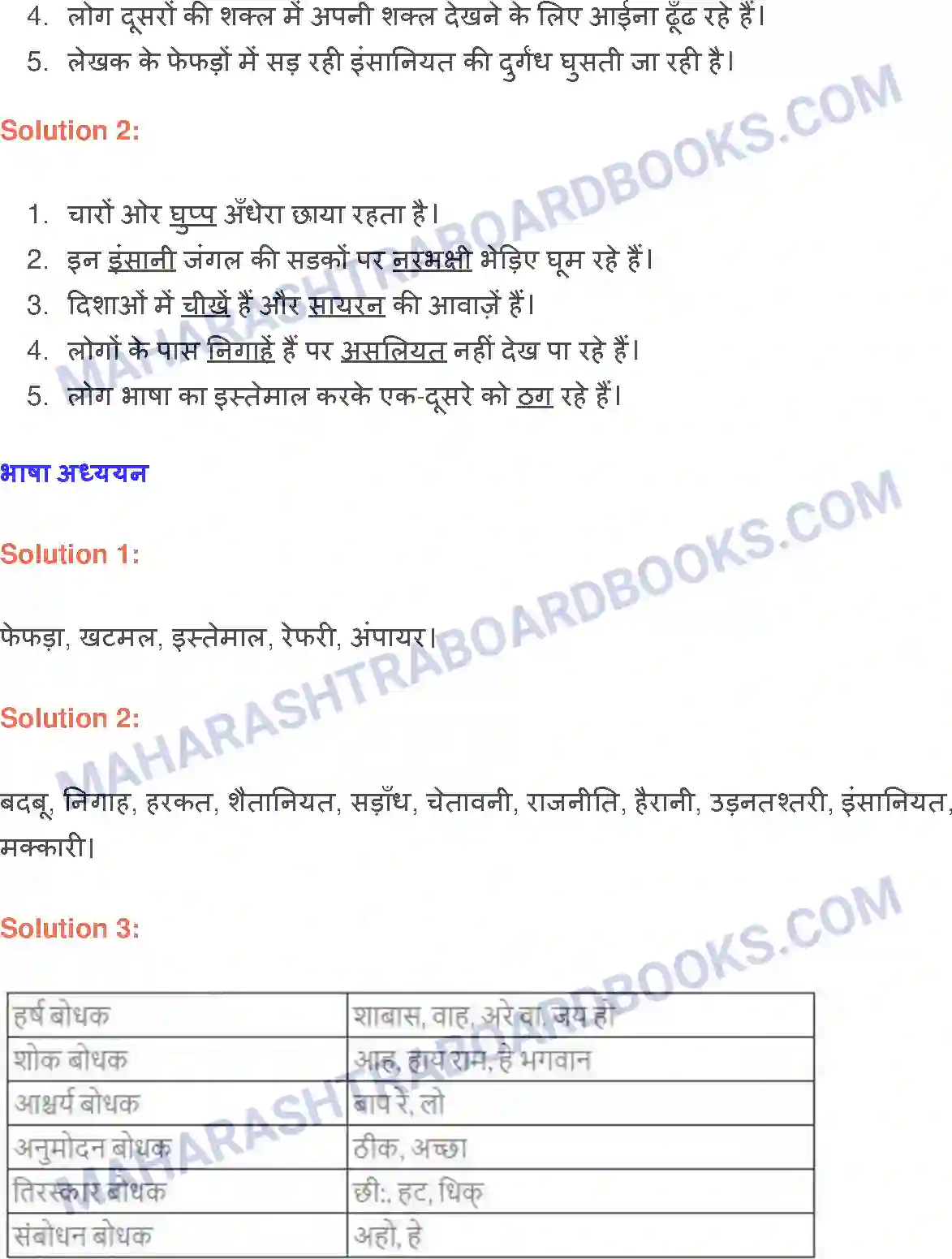 Maharashtra Board Solution Class-9 लोकभारती हिला हुआ आदमी Image 4