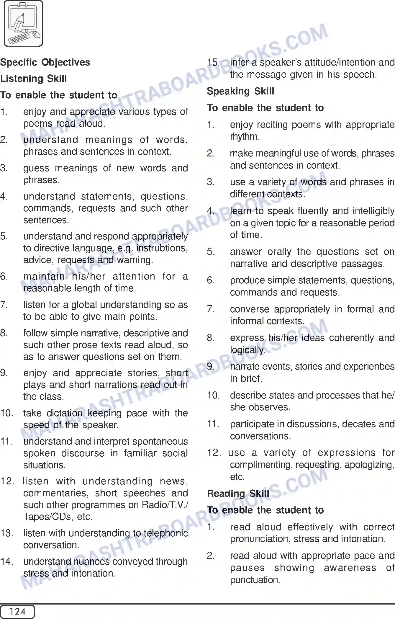 Maharashtra Board Syllabus Class-10 English+2nd+&+3rd Image 2